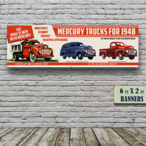 1948 TRUCK MERCURY BANNER