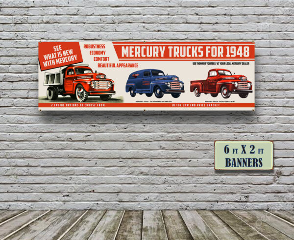 1948 TRUCK MERCURY BANNER