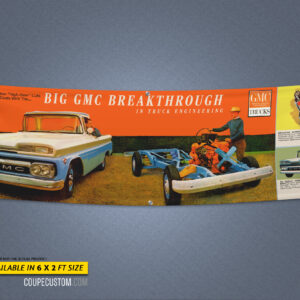 1960 GMC TRUCK BANNER